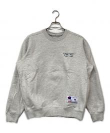 SUPREME×Champion（シュプリーム×チャンピオン）の古着「3D Metallic Crewneck」｜グレー