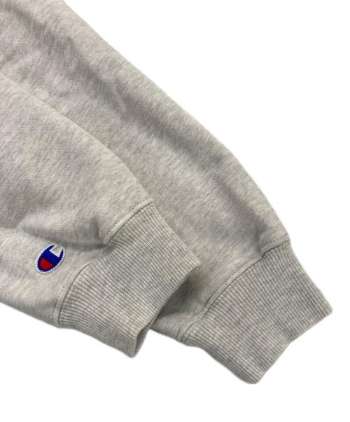 SUPREME（シュプリーム）SUPREME (シュプリーム) Champion (チャンピオン) 3D Metallic Crewneck グレー サイズ:Mの古着・服飾アイテム