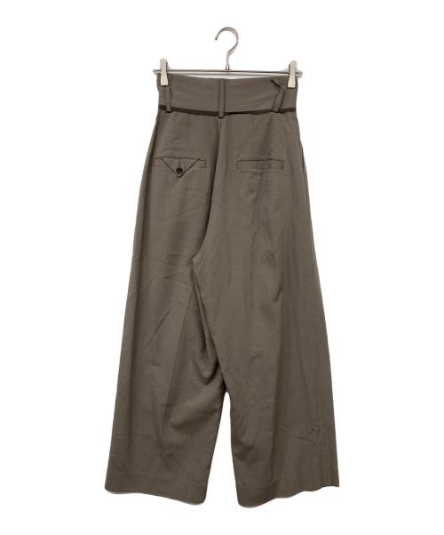 PRANK PROJECT（プランクプロジェクト）PRANK PROJECT (プランクプロジェクト) Worsted Tack Pants ブラウン サイズ:36の古着・服飾アイテム