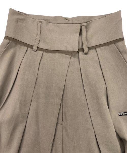 PRANK PROJECT（プランクプロジェクト）PRANK PROJECT (プランクプロジェクト) Worsted Tack Pants ブラウン サイズ:36の古着・服飾アイテム