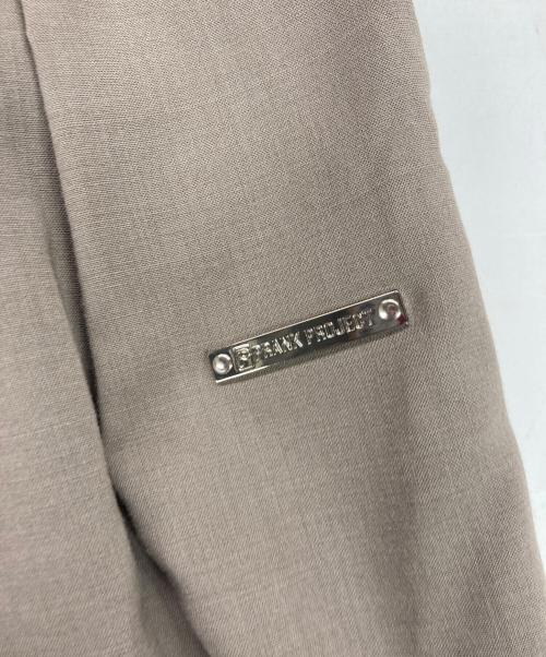 PRANK PROJECT（プランクプロジェクト）PRANK PROJECT (プランクプロジェクト) Worsted Tack Pants ブラウン サイズ:36の古着・服飾アイテム