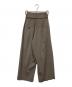 PRANK PROJECT (プランクプロジェクト) Worsted Tack Pants ブラウン サイズ:36：7000円