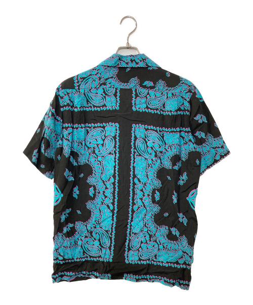 Aloha Blossom（アロハブロッサム）Aloha Blossom (アロハブロッサム) HISUIKAZURA SHORT SLEEVE アロハシャツ ブラウン サイズ:40の古着・服飾アイテム