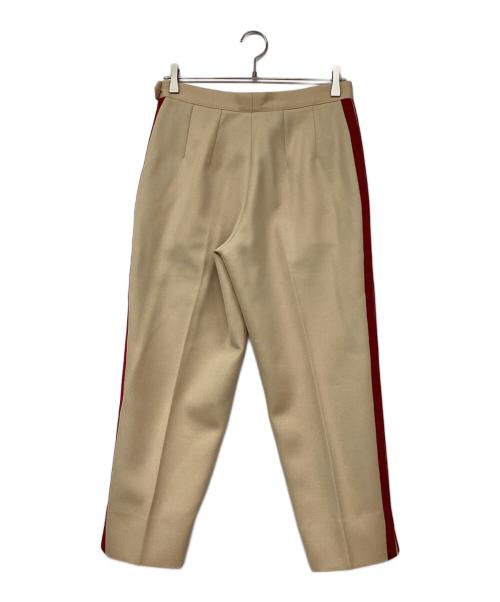 Maison Margiela（メゾンマルジェラ）Maison Margiela (メゾンマルジェラ) Mohair Mix Wool Track Pants ベージュ サイズ:42の古着・服飾アイテム