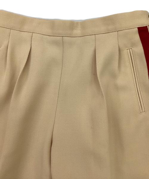 Maison Margiela（メゾンマルジェラ）Maison Margiela (メゾンマルジェラ) Mohair Mix Wool Track Pants ベージュ サイズ:42の古着・服飾アイテム