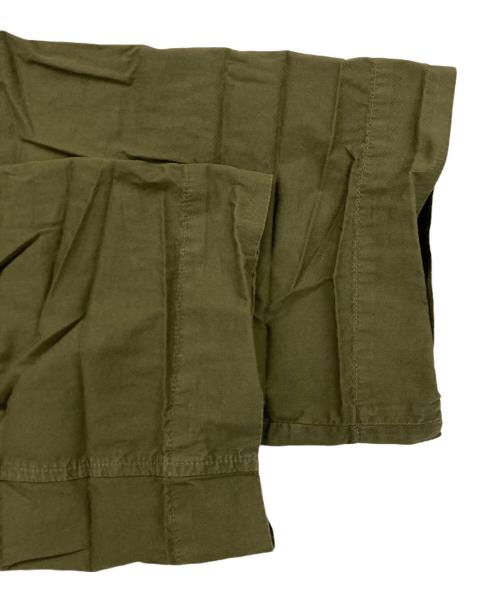 DRIES VAN NOTEN（ドリスヴァンノッテン）DRIES VAN NOTEN (ドリスヴァンノッテン) マルチポケットコットンワイドカーゴパンツ オリーブ サイズ:36の古着・服飾アイテム