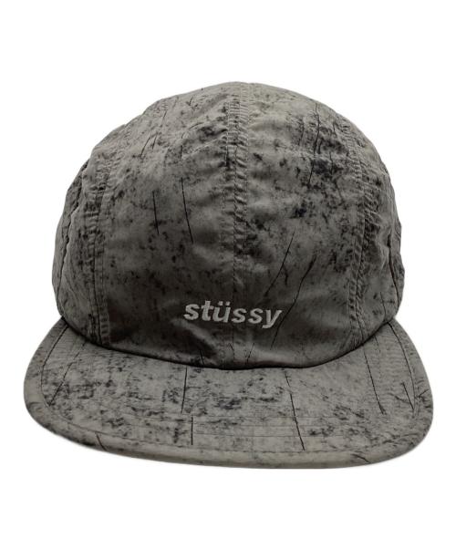 stussy（ステューシー）stussy (ステューシー) ナイロンキャップ グレー サイズ:L/XLの古着・服飾アイテム