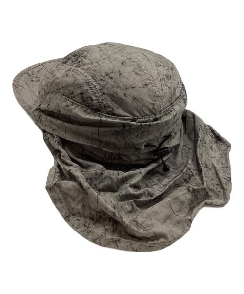 stussy（ステューシー）stussy (ステューシー) ナイロンキャップ グレー サイズ:L/XLの古着・服飾アイテム