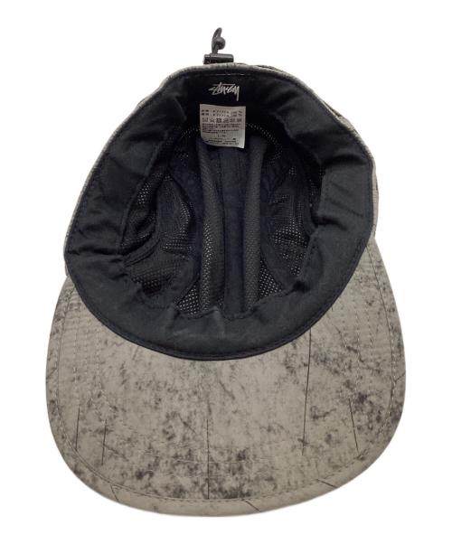 stussy（ステューシー）stussy (ステューシー) ナイロンキャップ グレー サイズ:L/XLの古着・服飾アイテム