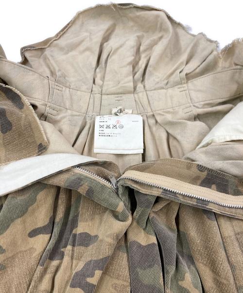 COMME des GARCONS（コムデギャルソン）COMME des GARCONS (コムデギャルソン) 迷彩コーデュロイサルエルパンツサルエルパンツ カーキ サイズ:SSの古着・服飾アイテム