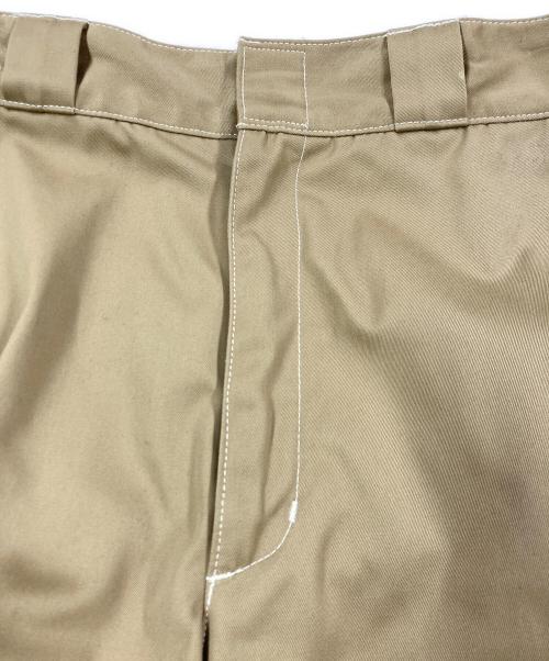 TOGA ARCHIVES（トーガアーカイブス）TOGA ARCHIVES (トーガアーカイブス) Dickies (ディッキーズ) フレアワークパンツ ブラウン サイズ:34の古着・服飾アイテム