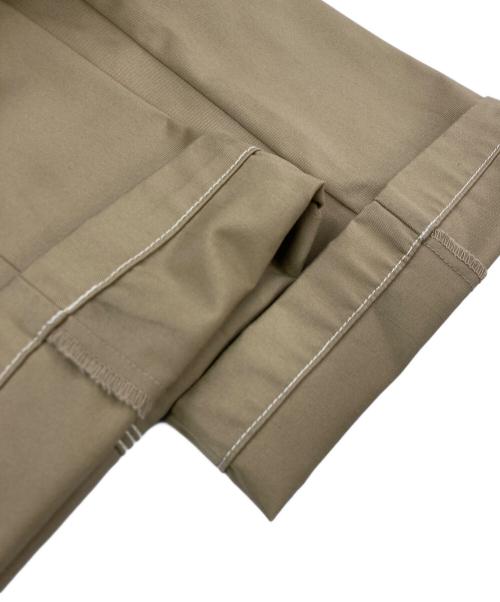 TOGA ARCHIVES（トーガアーカイブス）TOGA ARCHIVES (トーガアーカイブス) Dickies (ディッキーズ) フレアワークパンツ ブラウン サイズ:34の古着・服飾アイテム