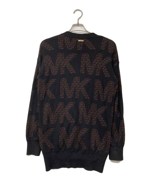 MICHAEL KORS（マイケル・コース）MICHAEL KORS (マイケル・コース) ニットカーディガン ブラウン サイズ:XSの古着・服飾アイテム