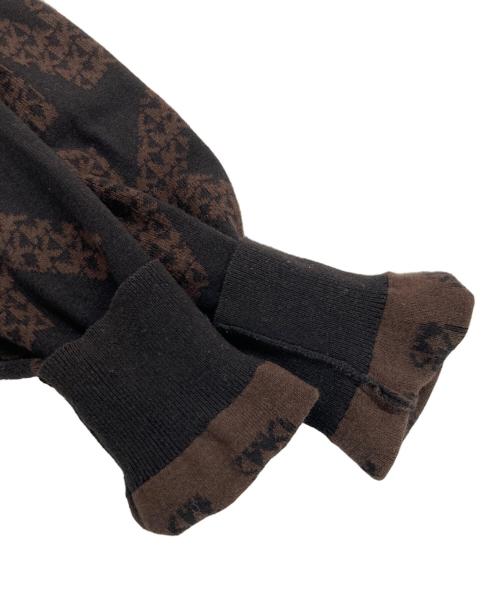 MICHAEL KORS（マイケル・コース）MICHAEL KORS (マイケル・コース) ニットカーディガン ブラウン サイズ:XSの古着・服飾アイテム