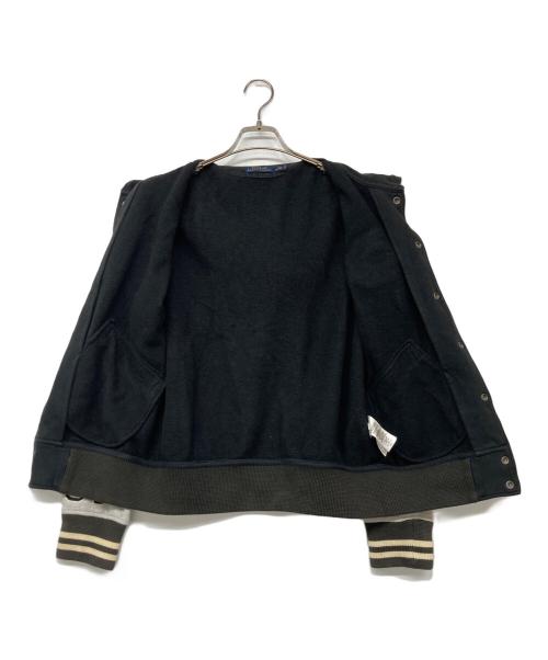 POLO RALPH LAUREN（ポロ・ラルフローレン）POLO RALPH LAUREN (ポロ・ラルフローレン) スウェットフーデッドジャケット ブラック サイズ:Sの古着・服飾アイテム