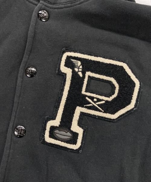 POLO RALPH LAUREN（ポロ・ラルフローレン）POLO RALPH LAUREN (ポロ・ラルフローレン) スウェットフーデッドジャケット ブラック サイズ:Sの古着・服飾アイテム
