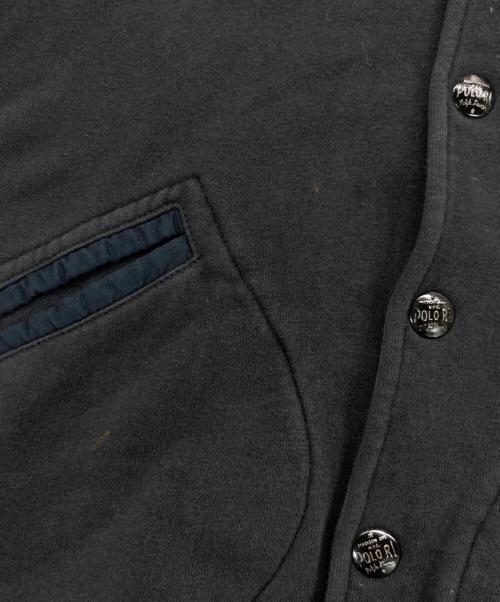 POLO RALPH LAUREN（ポロ・ラルフローレン）POLO RALPH LAUREN (ポロ・ラルフローレン) スウェットフーデッドジャケット ブラック サイズ:Sの古着・服飾アイテム