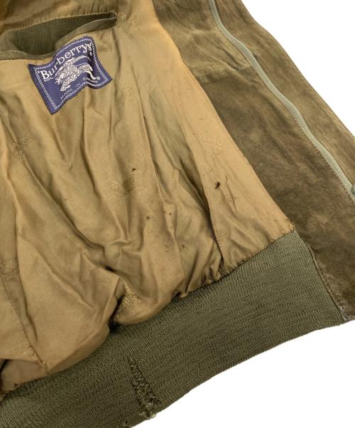 Burberry's（バーバリーズ）Burberry's (バーバリーズ) スウェードブルゾン ブラウン サイズ:不明の古着・服飾アイテム