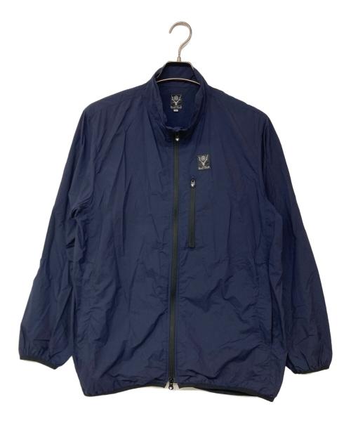 South2 West8（サウスツー ウエストエイト）South2 West8 (サウスツー ウエストエイト) ナイロンジャケット ネイビー サイズ:Mの古着・服飾アイテム