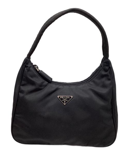 PRADA（プラダ）PRADA (プラダ) ミニナイロンハンドバッグ ブラックの古着・服飾アイテム