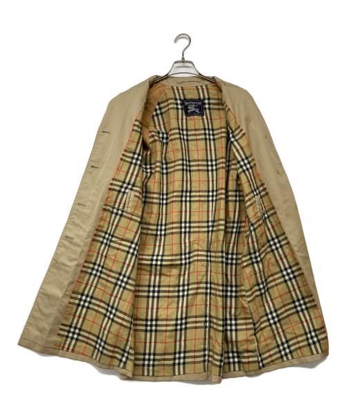Burberry's（バーバリー）Burberry's (バーバリーズ) ステンカラーコート ブラウン サイズ:記載なしの古着・服飾アイテム
