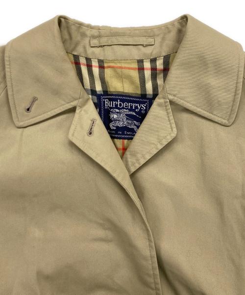 Burberry's（バーバリー）Burberry's (バーバリーズ) ステンカラーコート ブラウン サイズ:記載なしの古着・服飾アイテム