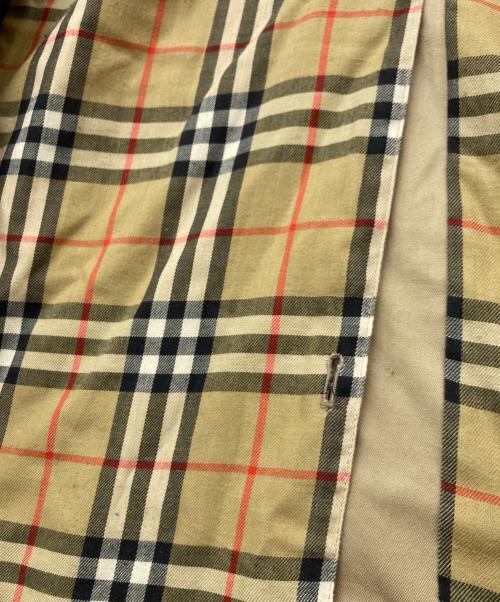 Burberry's（バーバリー）Burberry's (バーバリーズ) ステンカラーコート ブラウン サイズ:記載なしの古着・服飾アイテム