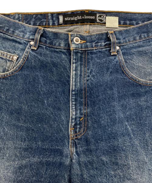 LEVI'S（リーバイス）LEVI'S (リーバイス) straight+looseデニムパンツ ブルー サイズ:W34L32の古着・服飾アイテム