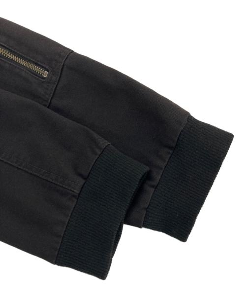 MARC JACOBS（マークジェイコブズ）MARC JACOBS (マークジェイコブス) デザインジップアップジャケット ブラック サイズ:Lの古着・服飾アイテム