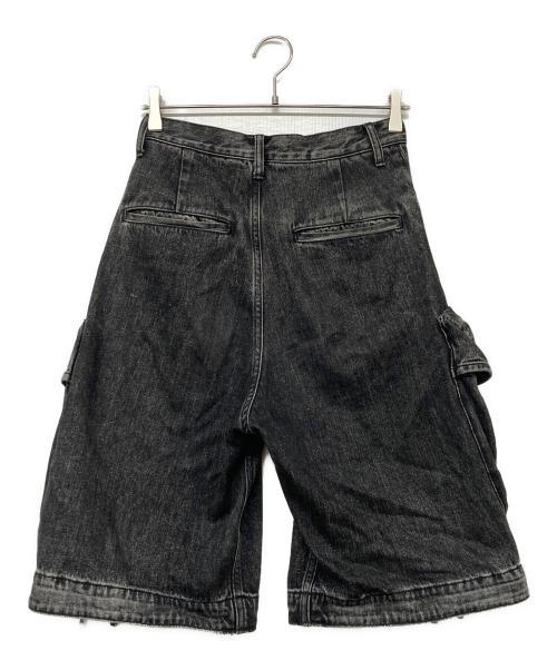 MAISON SPECIAL（メゾンスペシャル）MAISON SPECIAL (メゾンスペシャル) Low Waist Cargo Denim Pants ブラック サイズ:36の古着・服飾アイテム