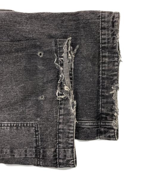 MAISON SPECIAL（メゾンスペシャル）MAISON SPECIAL (メゾンスペシャル) Low Waist Cargo Denim Pants ブラック サイズ:36の古着・服飾アイテム