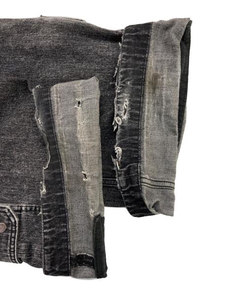 MAISON SPECIAL（メゾンスペシャル）MAISON SPECIAL (メゾンスペシャル) Low Waist Cargo Denim Pants ブラック サイズ:36の古着・服飾アイテム