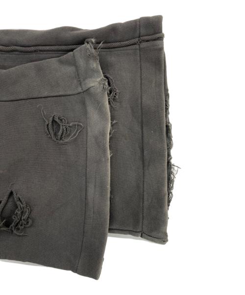 MAISON SPECIAL（メゾンスペシャル）MAISON SPECIAL (メゾンスペシャル) Sweat Distressed Wide Pants ブラック サイズ:36の古着・服飾アイテム