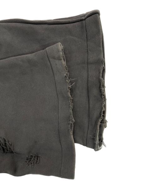 MAISON SPECIAL（メゾンスペシャル）MAISON SPECIAL (メゾンスペシャル) Sweat Distressed Wide Pants ブラック サイズ:36の古着・服飾アイテム