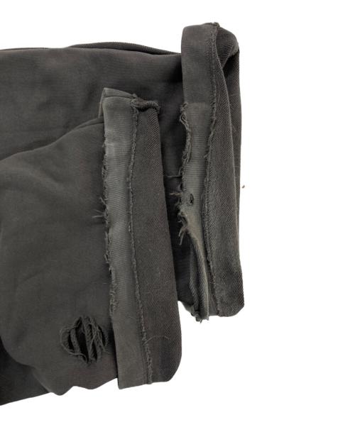 MAISON SPECIAL（メゾンスペシャル）MAISON SPECIAL (メゾンスペシャル) Sweat Distressed Wide Pants ブラック サイズ:36の古着・服飾アイテム
