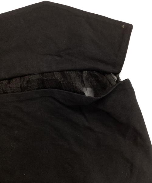 MAISON SPECIAL（メゾンスペシャル）MAISON SPECIAL (メゾンスペシャル) Tulle Tiered Belt Skirt ブラック サイズ:FREEの古着・服飾アイテム