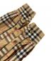 中古・古着 BURBERRY (バーバリー) ノバチェックプリントシャツ ブラウン サイズ:34：20000円