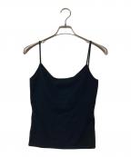 RALPH LAURENラルフローレン）の古着「カシミヤニットキャミソール」｜ブラック