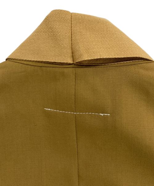 MM6 Maison Margiela（エムエムシックスメゾンマルジェラ）MM6 Maison Margiela (エムエムシックスメゾンマルジェラ) ロングジレ ブラウン サイズ:38の古着・服飾アイテム