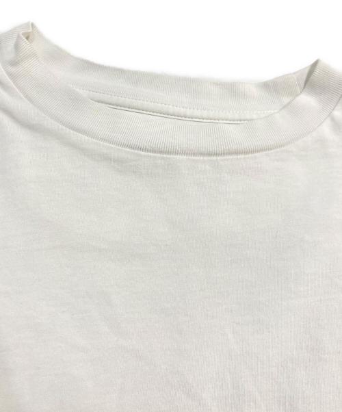 JIL SANDER（ジルサンダー）JIL SANDER (ジルサンダー) クルーネックロゴTee ホワイト サイズ:Mの古着・服飾アイテム