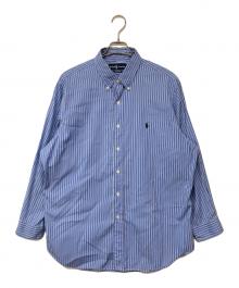 RALPH LAUREN（ラルフローレン）の古着「ストライプBDシャツ」｜スカイブルー