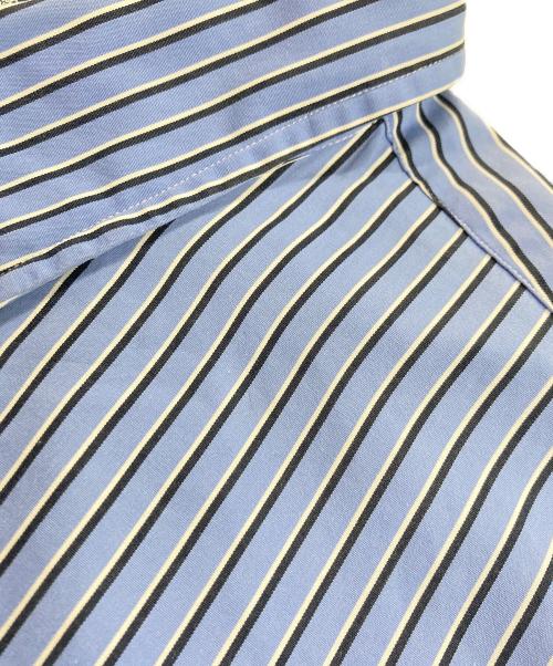 RALPH LAUREN（ラルフローレン）RALPH LAUREN (ラルフローレン) ストライプBDシャツ スカイブルー サイズ:17の古着・服飾アイテム