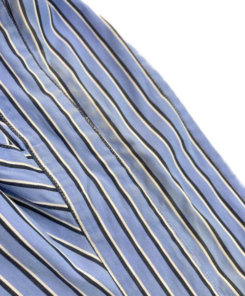 RALPH LAUREN（ラルフローレン）RALPH LAUREN (ラルフローレン) ストライプBDシャツ スカイブルー サイズ:17の古着・服飾アイテム