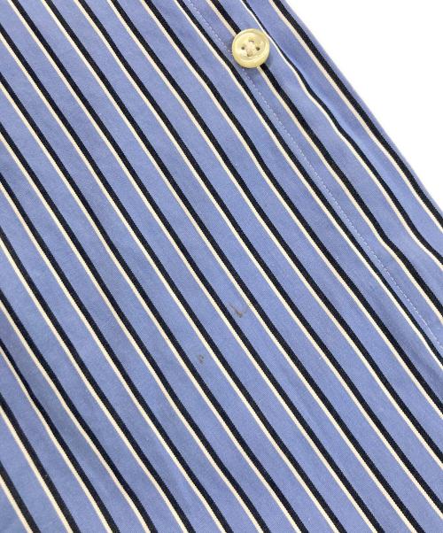 RALPH LAUREN（ラルフローレン）RALPH LAUREN (ラルフローレン) ストライプBDシャツ スカイブルー サイズ:17の古着・服飾アイテム