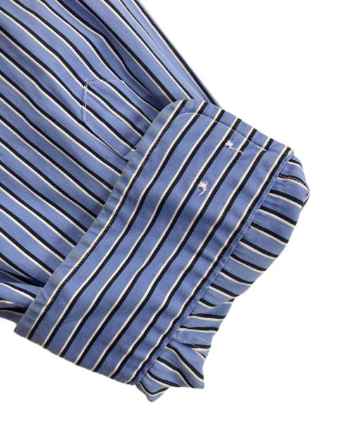 RALPH LAUREN（ラルフローレン）RALPH LAUREN (ラルフローレン) ストライプBDシャツ スカイブルー サイズ:17の古着・服飾アイテム