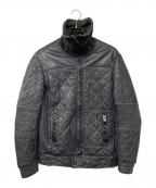 GIORGIO BRATOジョルジョブラッド）の古着「ラムレザージャケット」｜グレー