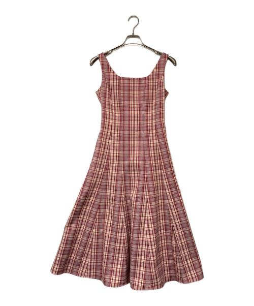 HER LIP TO（ハーリップトゥ）Her lip to (ハーリップトゥ) Paddington Long Dress ピンク サイズ:Sの古着・服飾アイテム