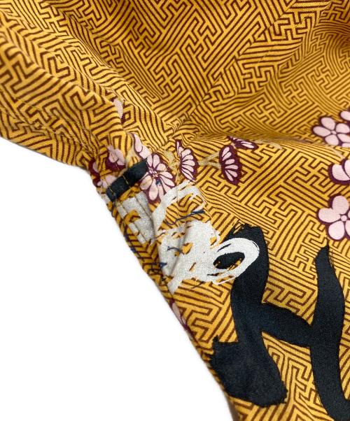 GAULTIER HOMME objet（ゴルチエオムオブジェ）GAULTIER HOMME objet (ゴルチエオムオブジェット) 柄シャツ ブラウン サイズ:46の古着・服飾アイテム