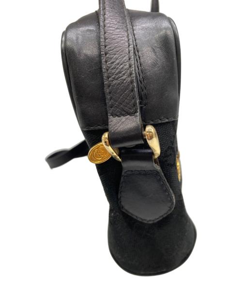 GUCCI（グッチ）GUCCI (グッチ) シェリーラインショルダーバッグ ブラックの古着・服飾アイテム