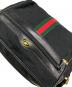 中古・古着 GUCCI (グッチ) シェリーラインショルダーバッグ ブラック：23000円